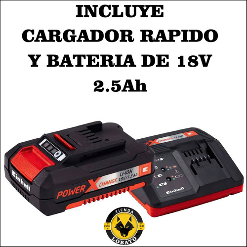 Limpiador De Vidrios Inalámbrico Einhell + Bateria 18v Kit
