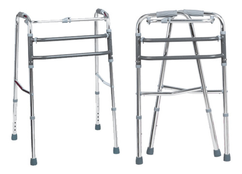 Imagem 1 de 8 de Andador Adulto 3 Barras 3x1 Fixo Articulado E Dobrável 130kg