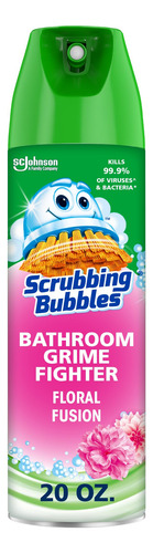 Scrubbing Bubbles Bathroom Foam Floral Limpiador 567ml