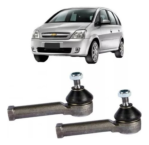 Kit 2 Extremo Dirección Chevrolet Meriva 2003 - 2013