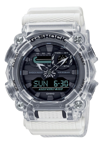 Reloj G-shock Ga-900skl-7a Resina Hombre Transparente