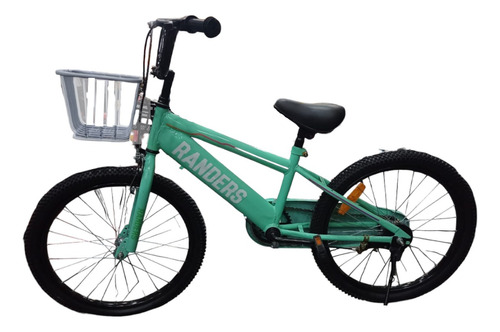 Bicicleta Randers De Niño Rodado 20 Color Verde Mg