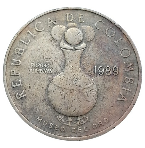 Colombia Moneda 20 Pesos 1989