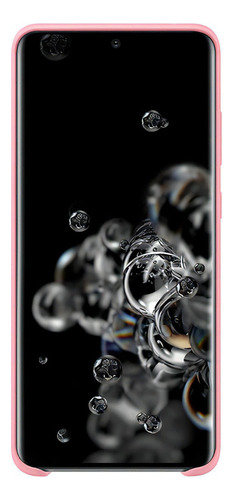 Funda Silicon Cover Samsung Galaxy S20 Ultra 5g Color Rosa Claro