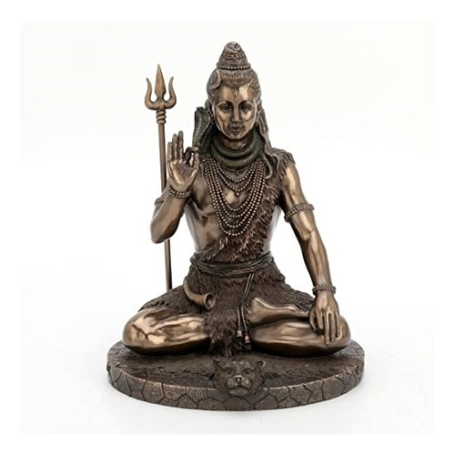 Estatuas Del Señor Shiva De Diseño Veronés En Meditación