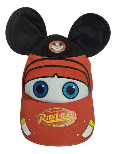 Sombrero Gorra Orejas Mickey Cars Rayo Mcqueen