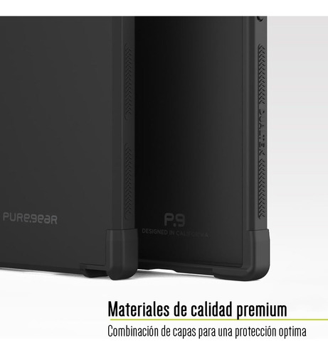 Funda Para Galaxy S25 Ultra Dualtek Puregear Certificada Negro Dualtek