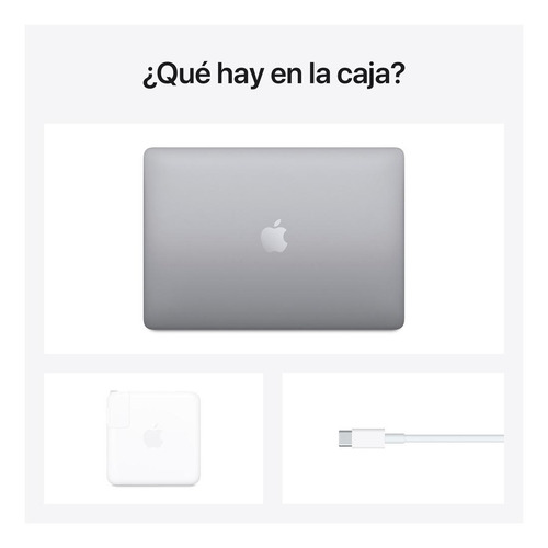 Imagen 6 de 6 de Apple MacBook Pro (13 pulgadas, 2020, Chip M1, 512 GB de SSD, 8 GB de RAM) - Gris espacial
