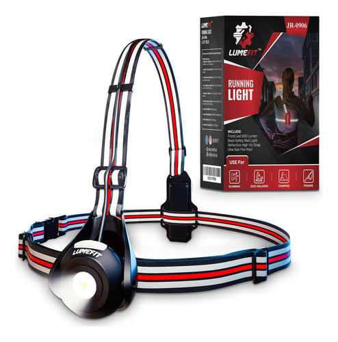Lumefit - Luces De Correr Para Corredores Con Chaleco Reflec