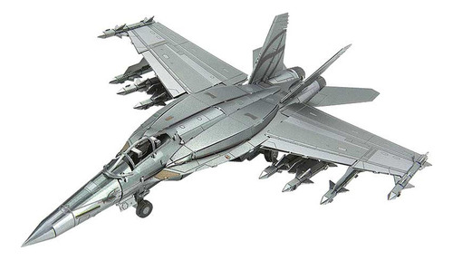 Caza F/a 18 Super Hornet Armable Metal Earth Mms459