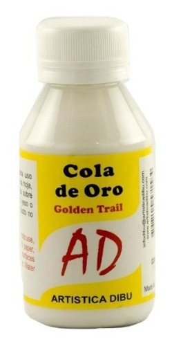 Adhesivo Cola De Oro Para Dorado A La Hoja  Ad  1ooml