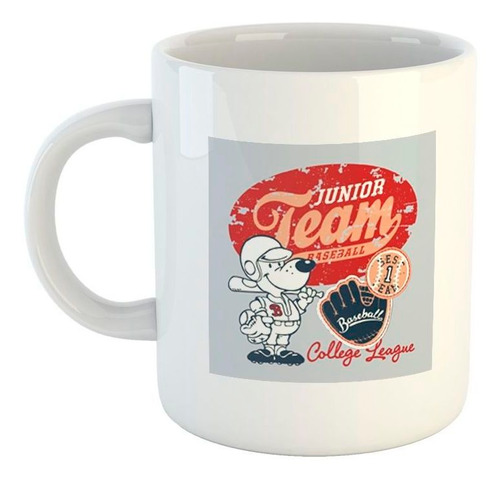 Taza De Ceramica Junior Team Baseball