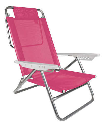 Silla Reposera Summer Color Rosa Mor 002118