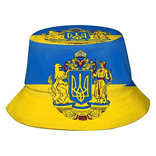 Gorra Plegable Bandera Ucrania Para Sol Adolescentes