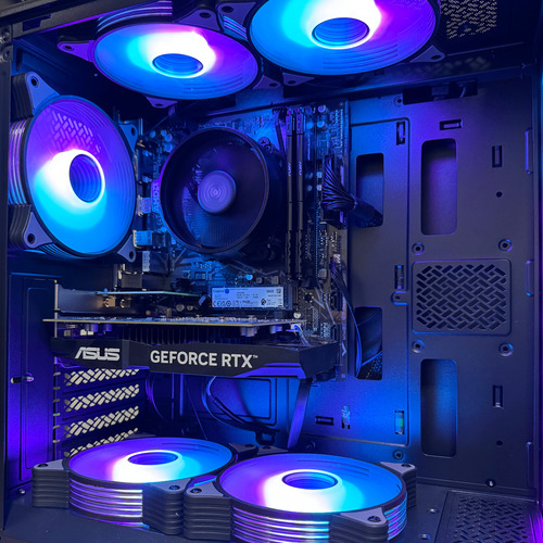 Pc Gamer Intel I3 14100f 4-core + 16gb Ddr5 + Rtx 3060 12gb