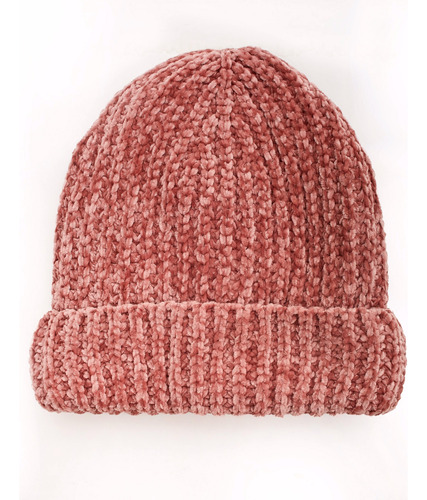 Gorro Lana Rocky Beanie Chenille Corderito Mujer Nena Niña