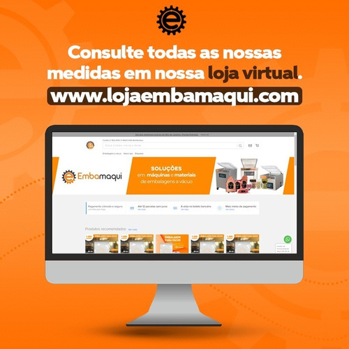 Imagem 5 de 8 de Embalagens A Vácuo Sacos 22x35 0,10 C/100 Unidades
