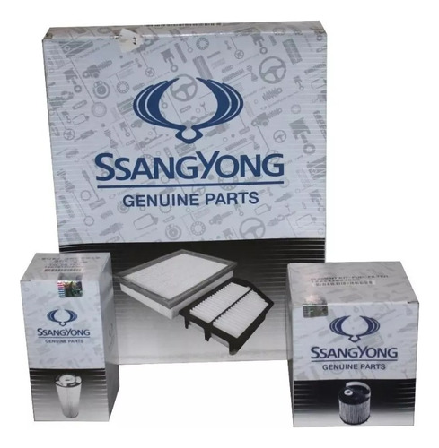 Filtro De Aceite, Petroleo Y Aire Original Ssangyong 