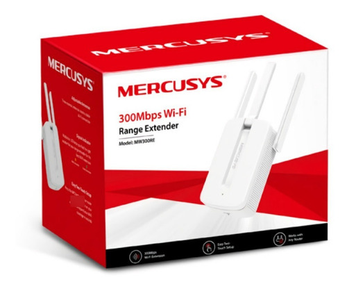 Range extender Mercusys MW300RE V1 blanco 110V/220V