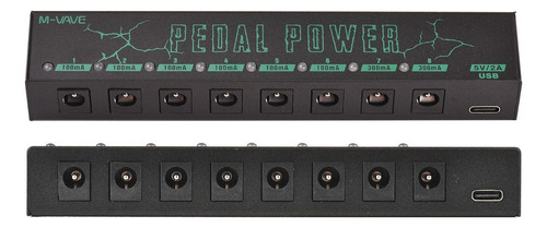 Fonte Para 8 Pedais M-vave Power Pedal