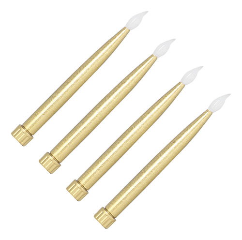 Velas Led Largas, 4 Piezas, Velas Electrónicas Alimentadas P