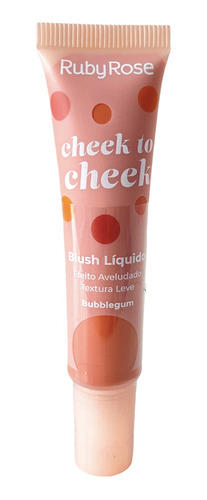 Rubor Liquido Cheek To Cheek Ruby Rose Original Caobamakeup