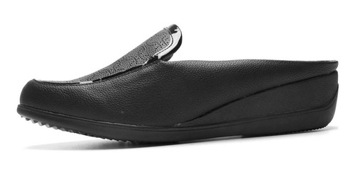 Sapato Feminino Piccadilly Mule Maxitherapy 117059 - Preto