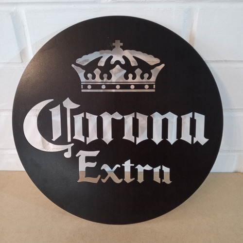 Corona Extra 40x40 Cms, Cuadro Mdf 3mm.