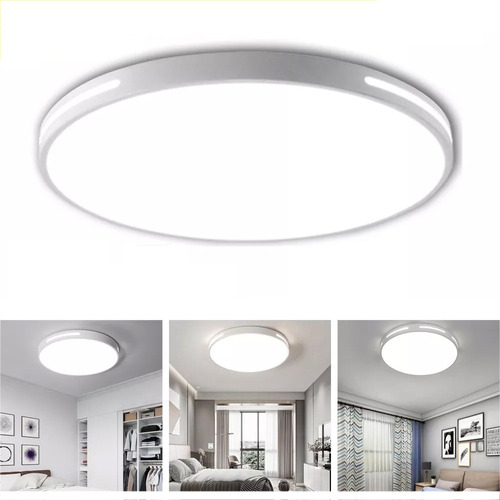 Lámparas De Techo Led Decorativas Circular Luminaria 24w