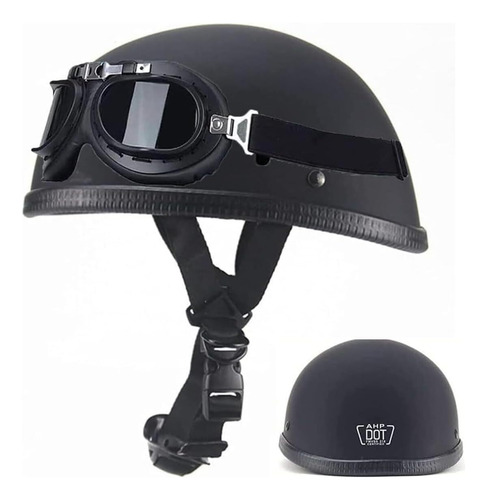 Motorcycle Retro Half Helmet Ultra-thin Comfortable Open