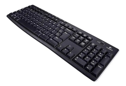 Teclado Inalámbrico Logitech K270 Qwerty Español Color Negro