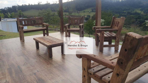 Chácara Com 4 Suítes À Venda, 19600 M² Por R$ 1.500.000 - Morro Grande Da Boa Vista - Bragança Paulista/sp - Ch0002