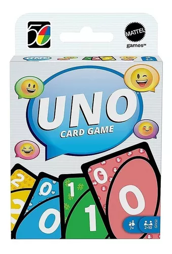 Uno jogo de cartas - uno mattel 75H - edição especial de