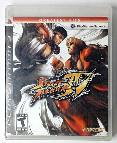 Street Fighter Iv Playstation 3 Ps3 Rtrmx Vj