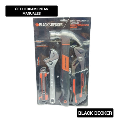 Set De Herramientas Manuales Marca Black Decker 