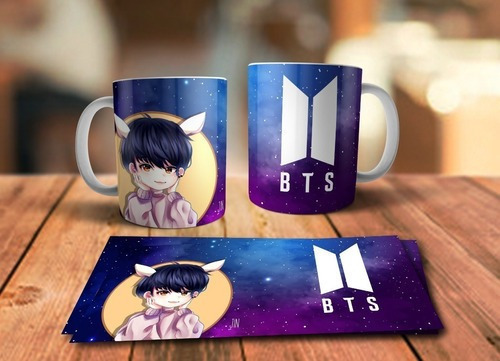 Plantillas Sublimación Tazas #3 - Bts / K-pop