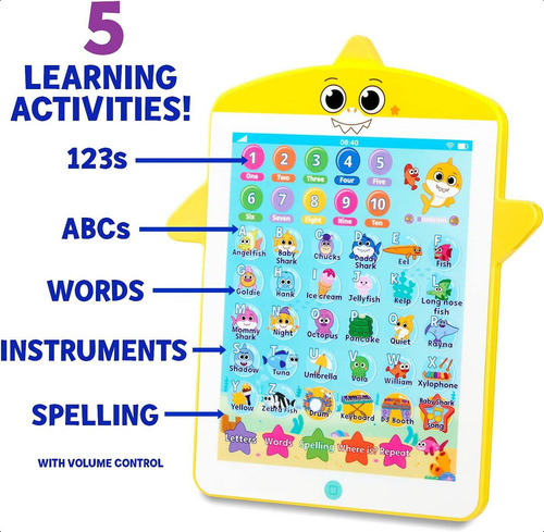 Tableta Wowwee Con Espectáculo Digital De Tiburones Bebés