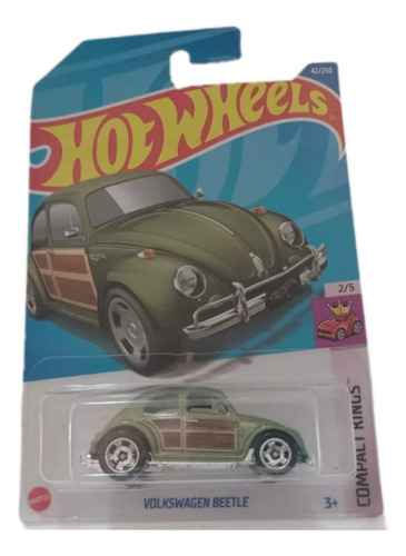Auto Coleccion Volkswagen Beetle Hot Wheels Compact Kings