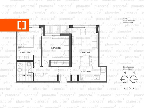 Venta De Apartamento Obra Construcción 2 Dormitorios En Malvín, Distrito M T1 Unidad 1505