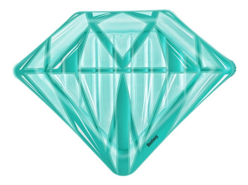 Colchoneta Inflable Diamante 193x145 Flotador Bestway 43417