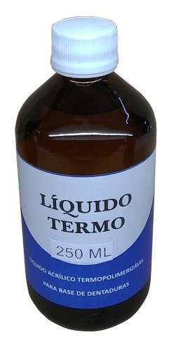 Líquido Termopolimerizavel - Resina Acrílica 250 Ml