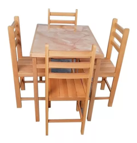 Juego de Comedor 4 Sillas Carson