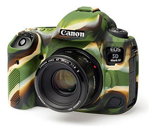 Funda Silicona Easycover Canon 5d Mark Iv - Camuflaje