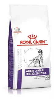 Alimento Royal Canin Veterinary Care Nutrition Canine Weight Control para perro adulto de raza mediana sabor mix en bolsa de 8kg