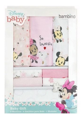 Set Regalo 12 Piezas Minnie Bambino 