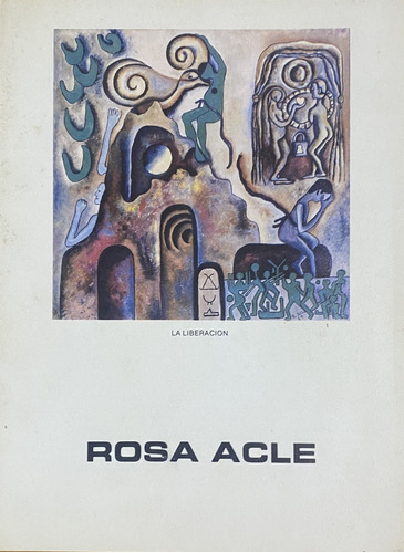 Rosa Acle Y El Constructivismo Díptico 1990  D1