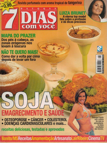 Revista 7 Dias: Luiza Brunet / Vivien Leigh /marcela Troiano