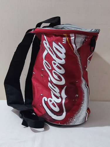 Hielera Tipo Morral Coca Cola, Publicidad De 2003 (vintage).