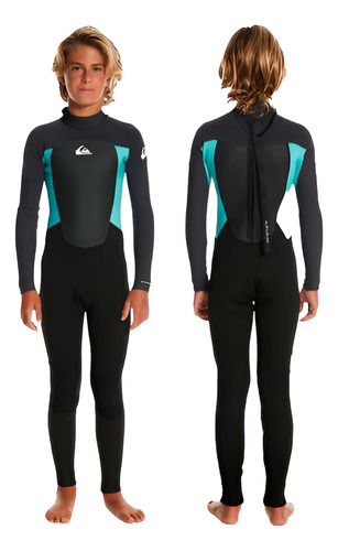 Quicksilver Traje Neopreno 3/2 Prologue Kids Surf Buceo T6