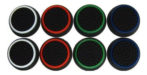 4 Par De Grip Borracha Para Controle Ps4 Ps3 Ps2 Xbox360 One